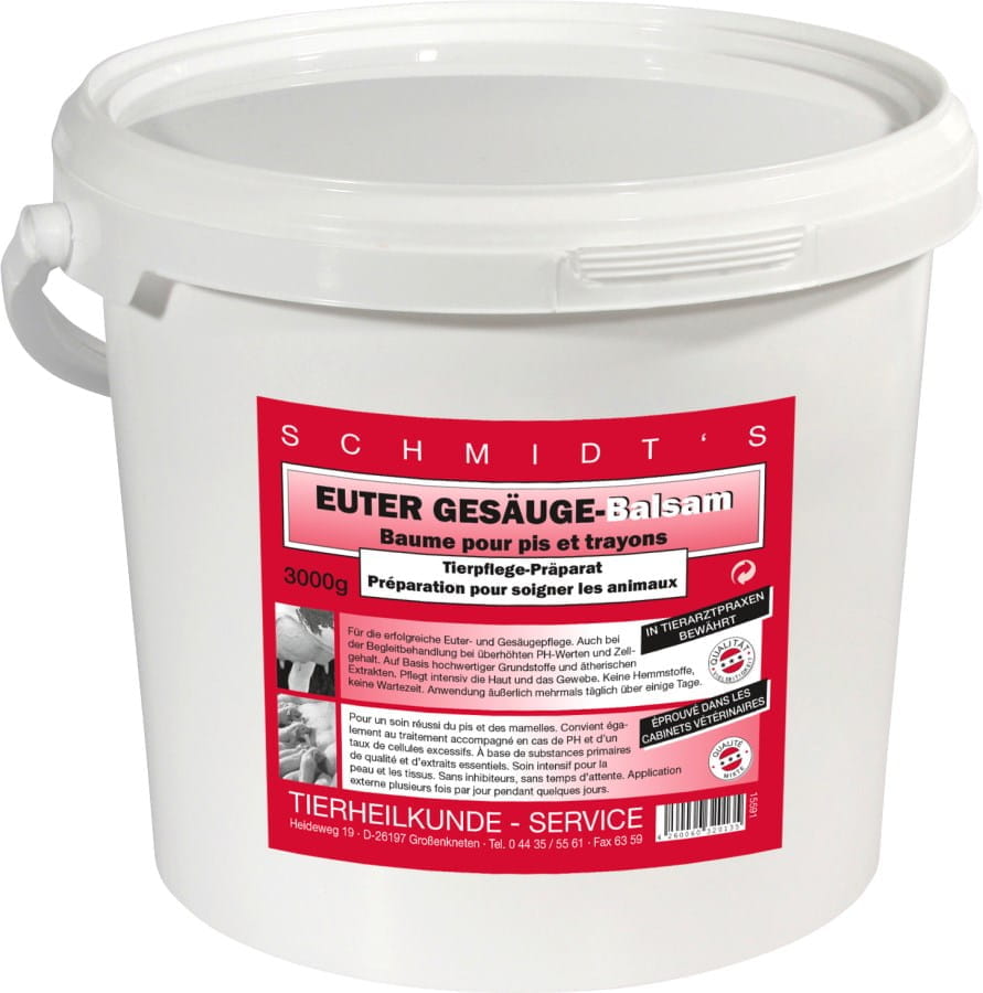 Schmidt`s Euter- und Gesäugebalsam - 3kg