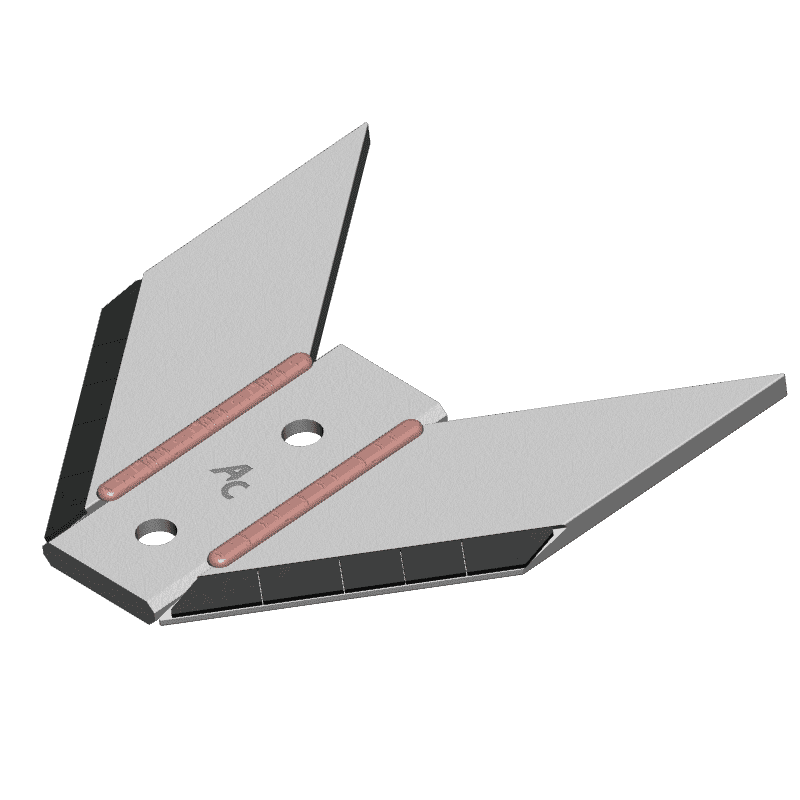 Agricarb Flügelschar -  passend zu Amazone Cultichaum TL 6331010