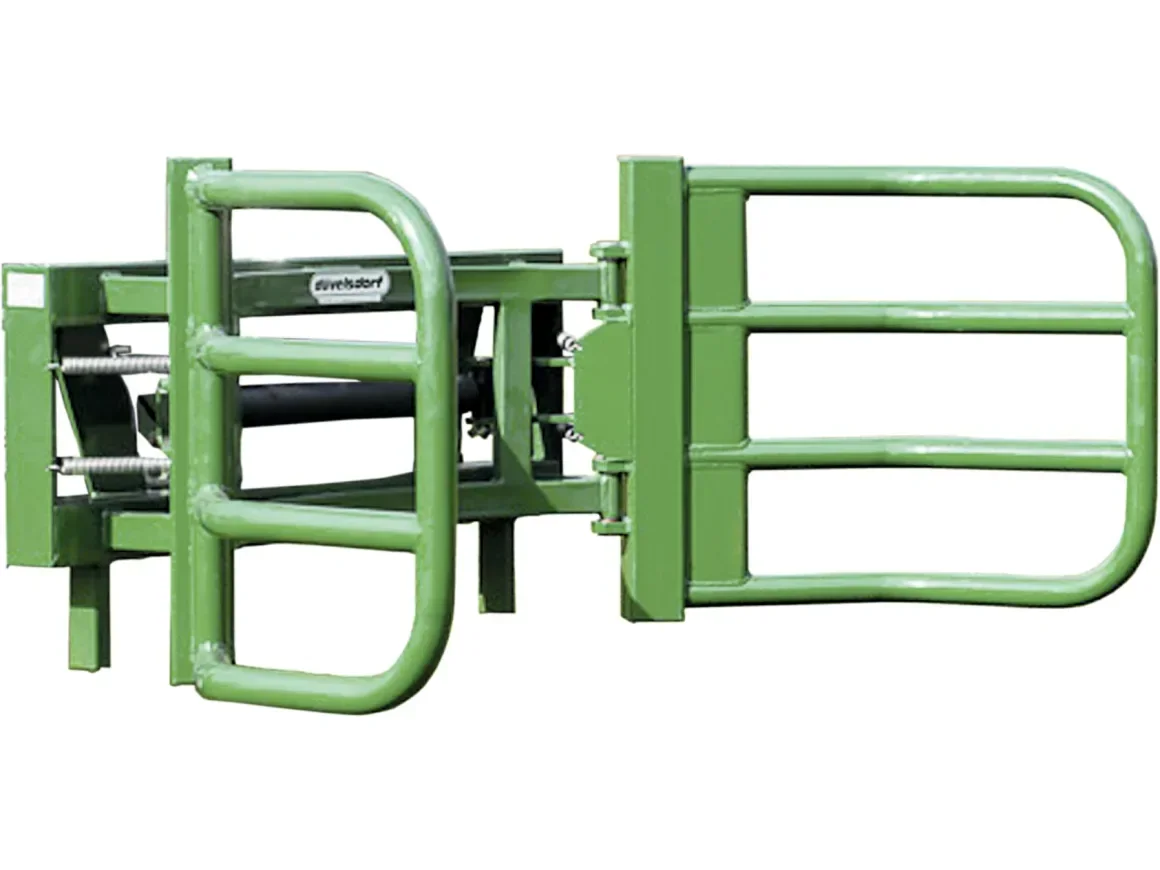 Düvelsdorf Rundballenzange 900kg - Weidemann / hydraulische Verriegelung