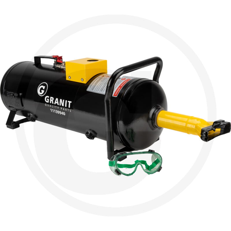 Gonfleur de pneus avec compresseur d'air de 40 L – gonfleur de pneus pour tracteurs et véhicules électriques