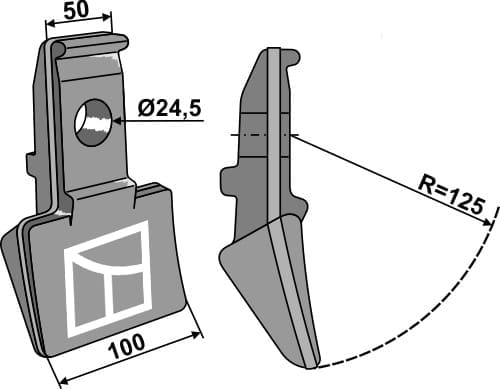 BL27830 Hammerschlegel - passend zu Doppstadt