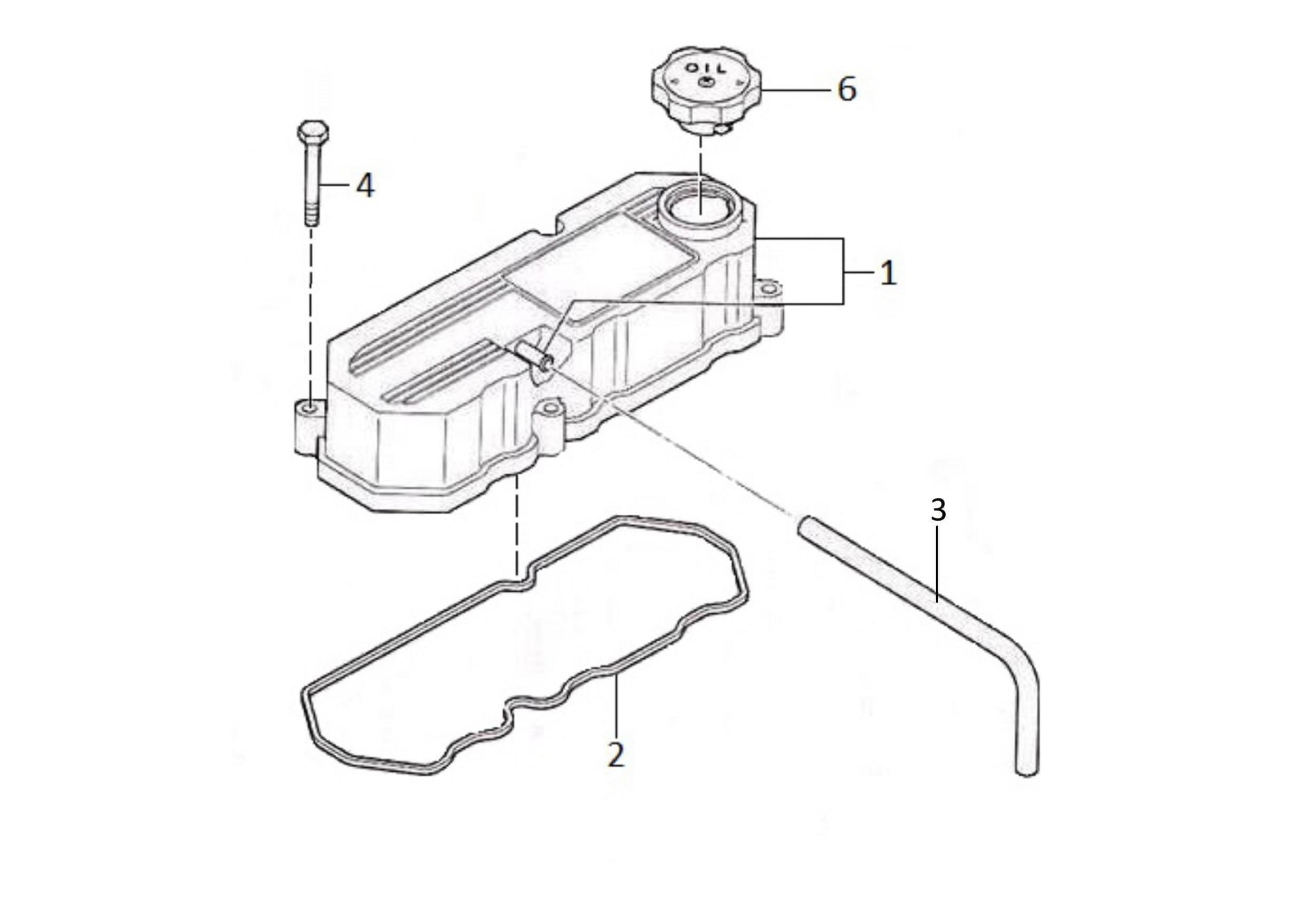 BL18276 Ventildeckel Solis 26