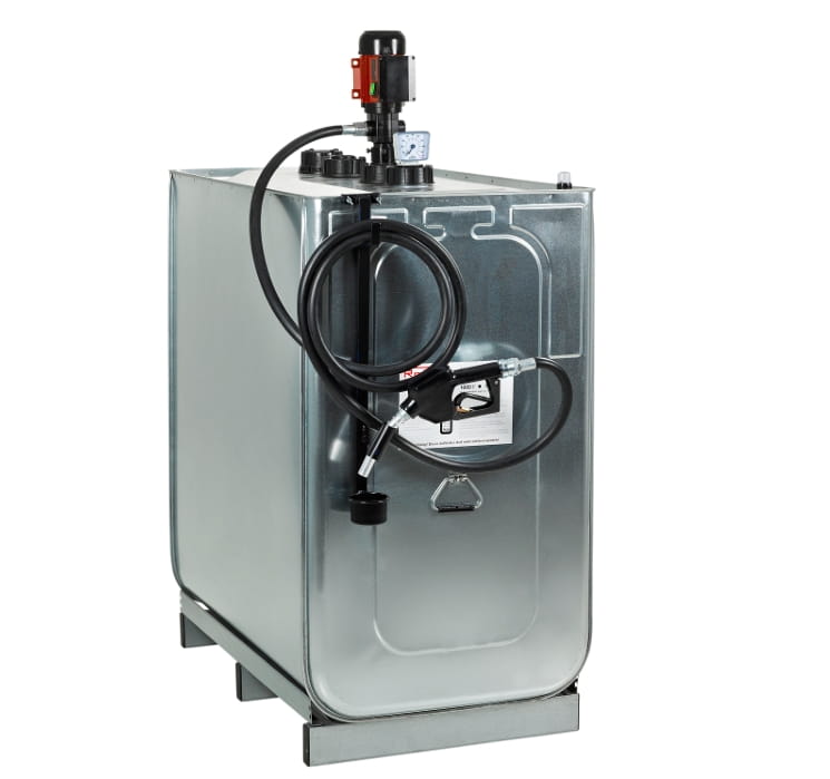 Pressol Tank 1000 Liter FZP 65 l/min 230V mit mechanischem Zähler – Diesel Tankanlage Komplett