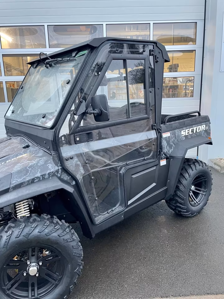 Hisun Sector E1 – Electric UTV with 48V AC drive | 75 km range & 4WD
