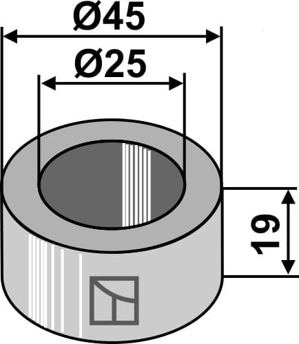 BL63-SOV-501 Buchse 45x19 - passend zu Sovema