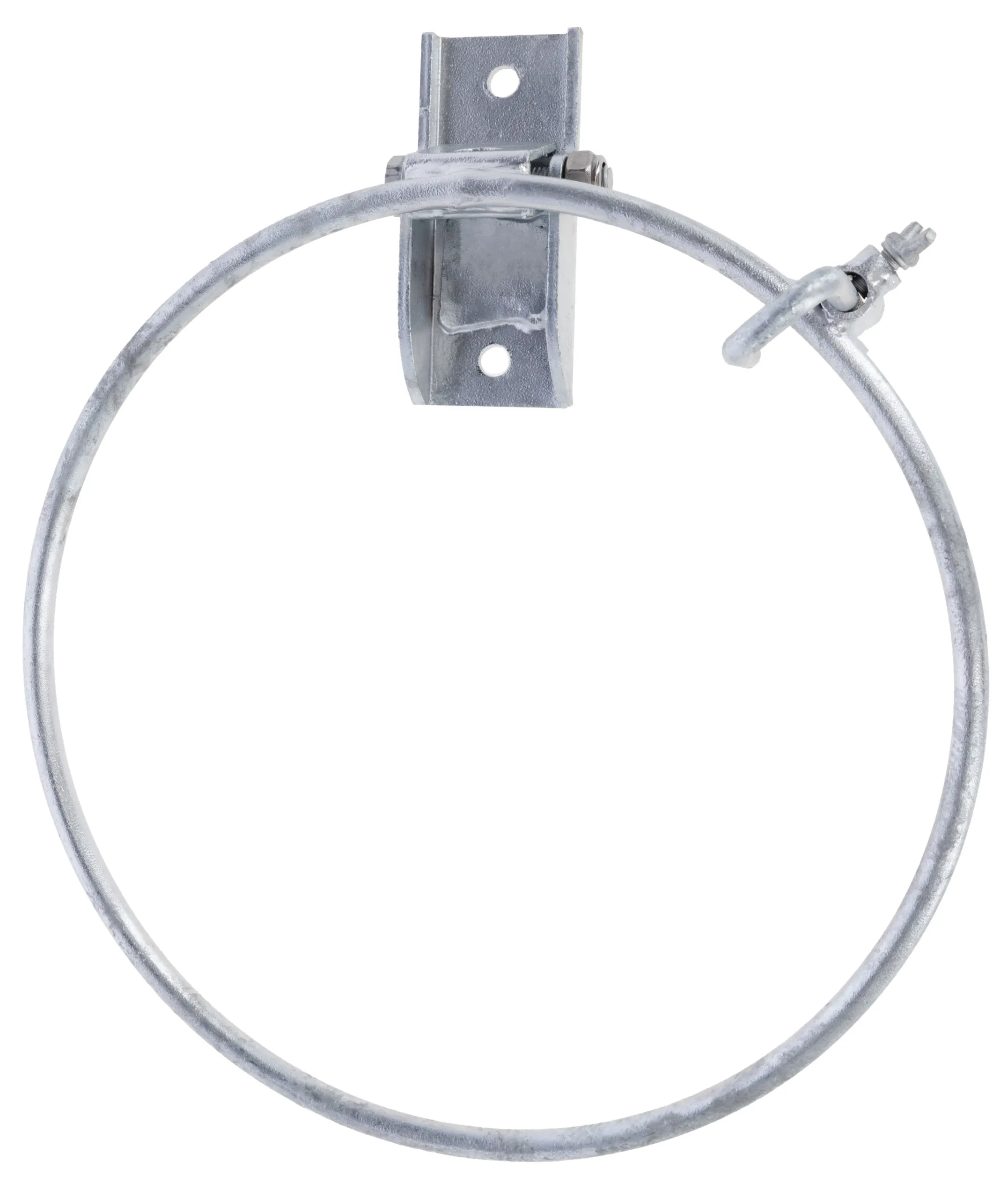 Eimerhalterung mit Auswurfsicherung Ø 28 cm – Verzinkter Eimerring für Stall & Weide