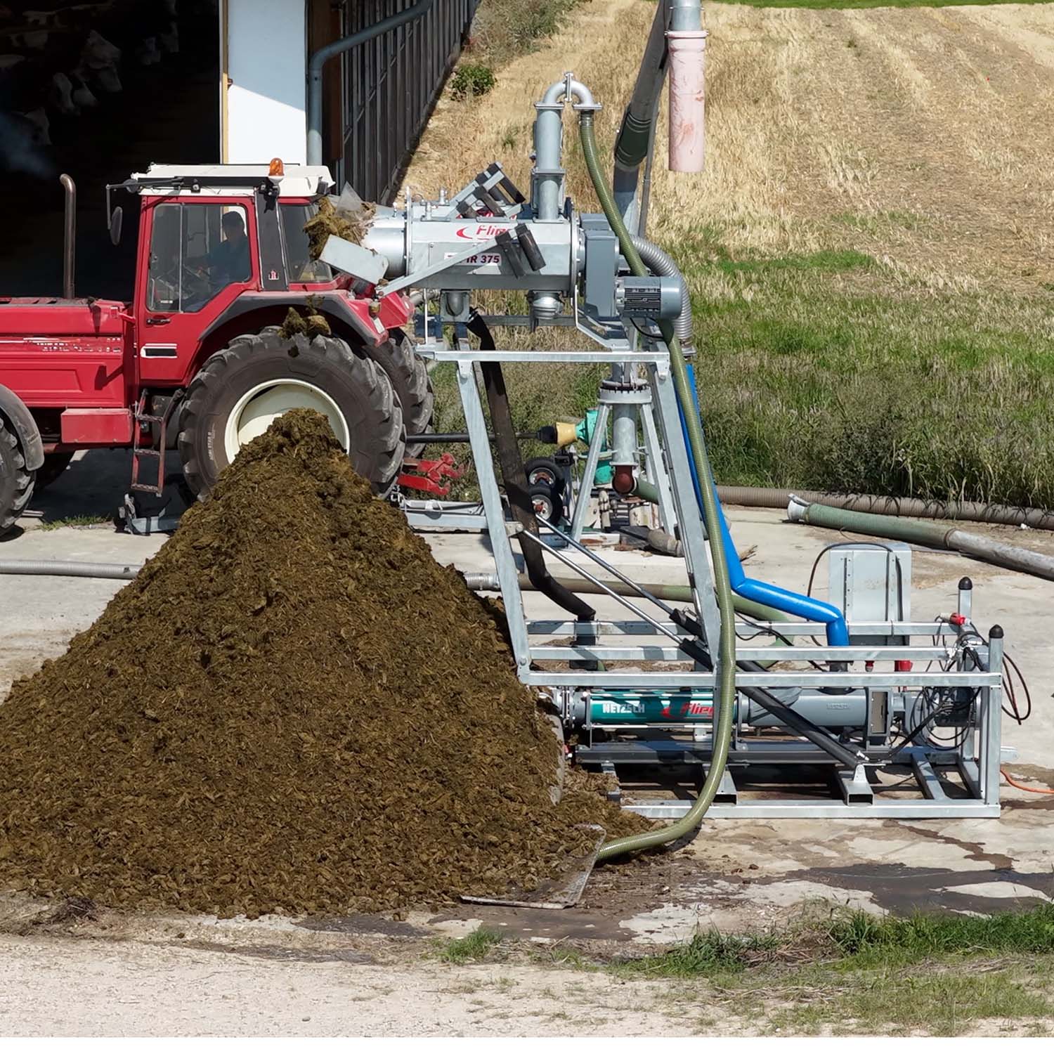 Fliegl Gülleseparator »Tapir-Duo« teleskopierbar – Doppelseparator 50–60 m³/h