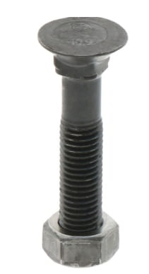 Plough screw M10x1.5 / 10.9 - Round with square head