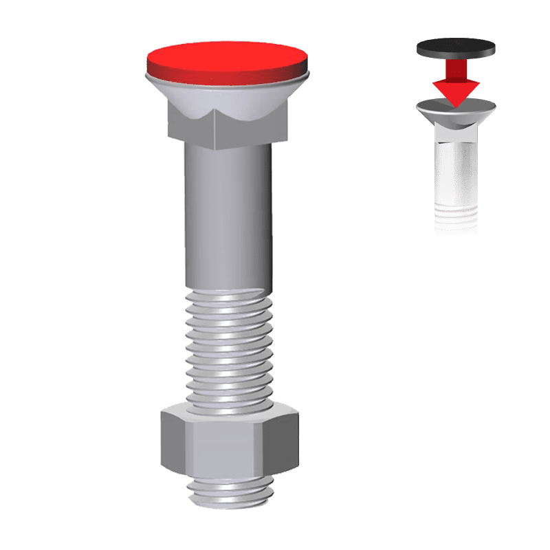 BL40317 SCHRAUBEN TFCC 12*60  Cl.12.9 Hartmetall Kopf