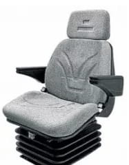 Driver's seat, air-suspended, fabric - 12V