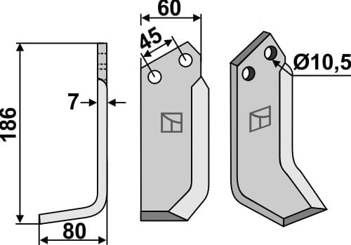 BL6377 Fräsmesser VAL-05L