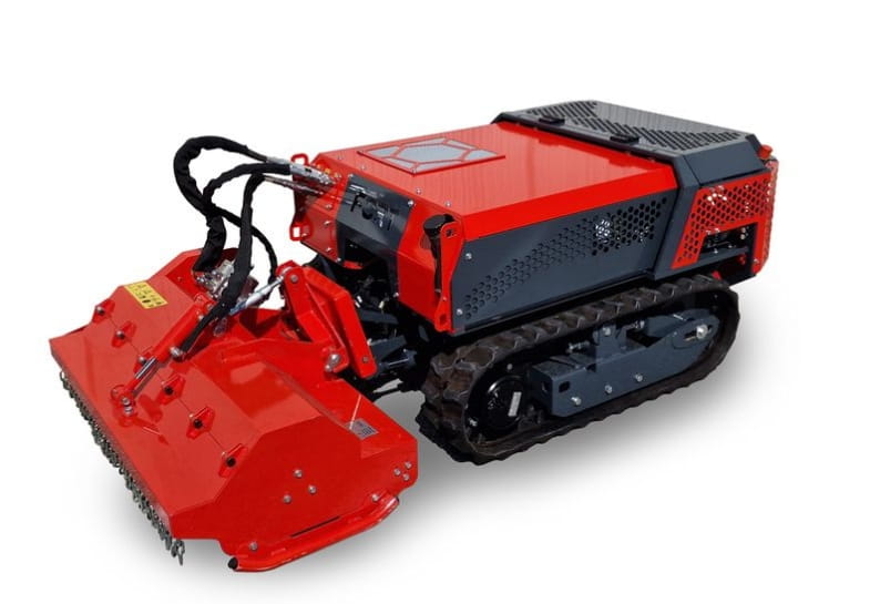 Herkules Werkzeugträger mit Fernsteuerung – Raupen Geräteträger 27 PS für extreme Hanglagen