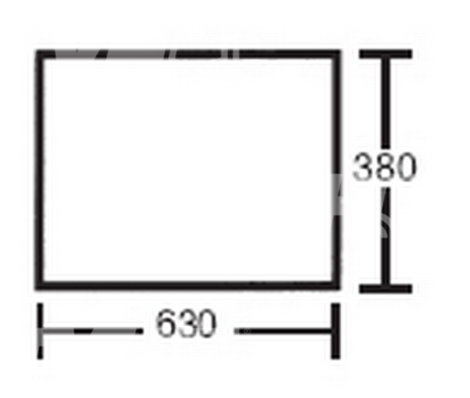 Untere Windschutzscheibe rechts - passend zu JCB Fastrac 130T, 135, 145T, 150T, 155, 185, 3155, 3170, 3185, 3190, 3200, 3220, 3230, 8250