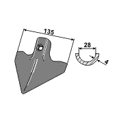 BL2237 Hackschar Kongskilde 1.01019785