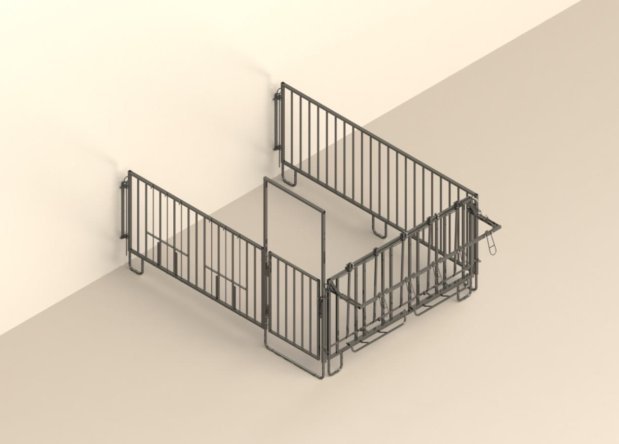 Kerbl Kälber Zaunaufstallung - für 3 Kälber