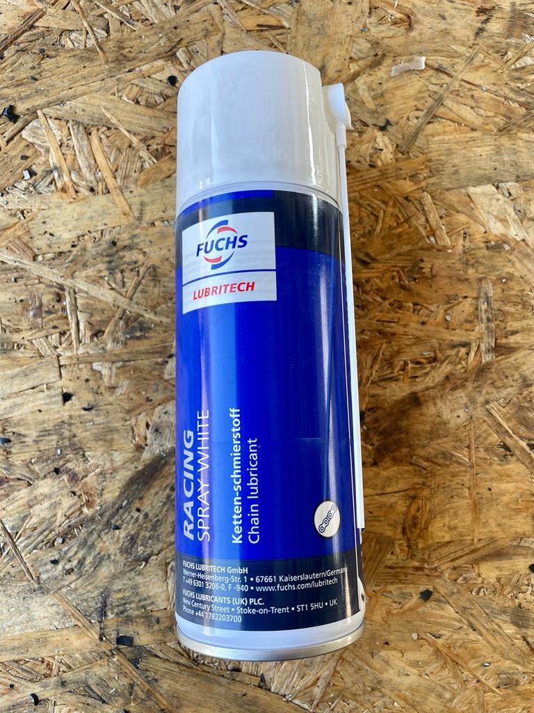 S000811 Fuchs Lubritech Kettenspray Racing White - 400ml