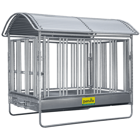 BLP303539 Patura Großballenraufe - mit Sicherheits-Pferdefressgittern