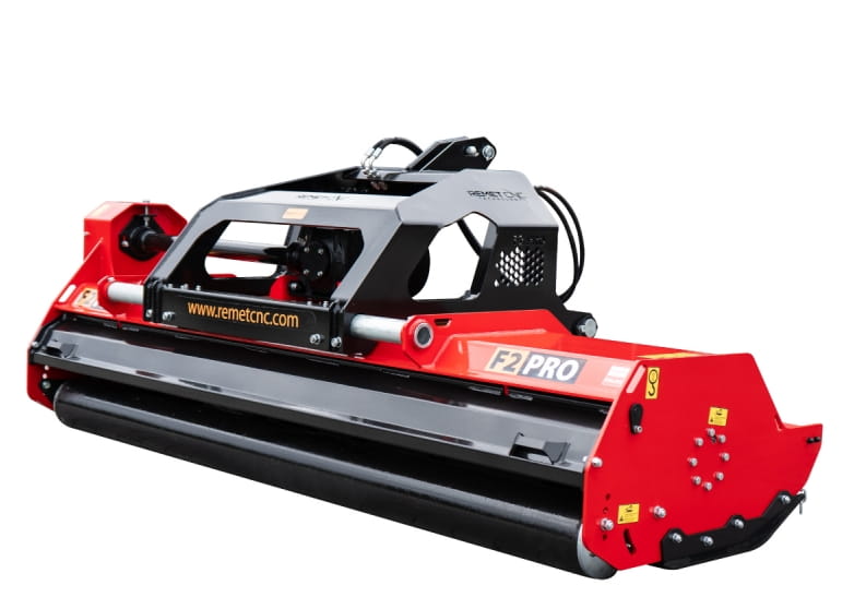 Remet CNC Schlegelmulcher 2,50 m PRO – Profi Mulcher mit Seitenverschiebung für Traktor Kat. 3