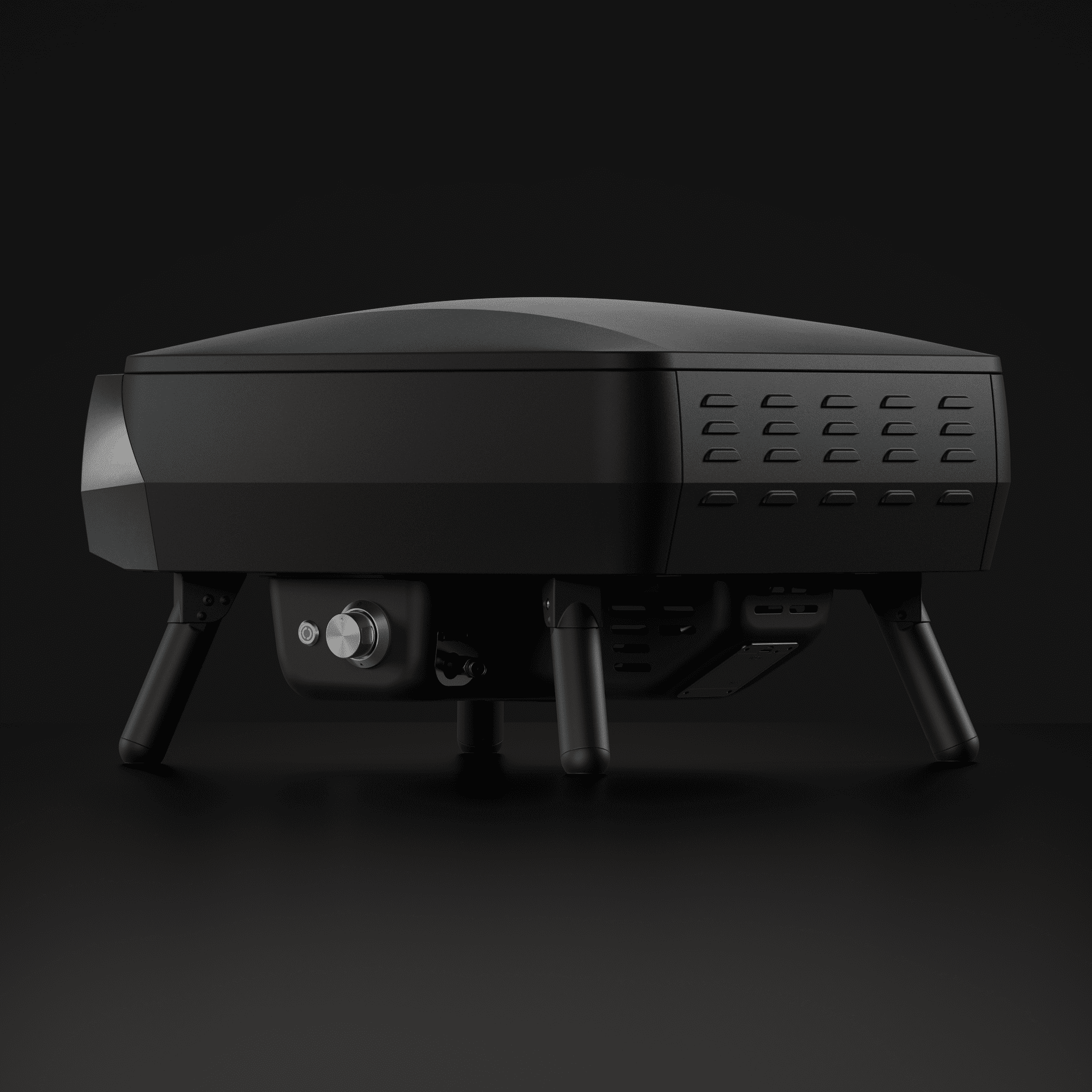 Witt PICCOLO Rotante 16" Gas Pizza Oven – Rotating Pizza Stone | Color: black