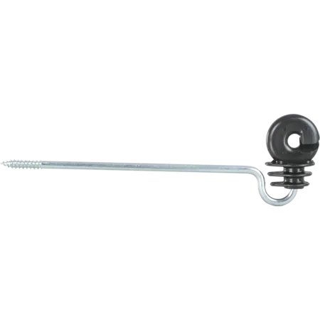 Patura Ringisolator mit Holzgewinde · 20 cm Langschaft · 10 Stück