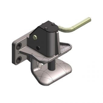 Walterscheid® automatic, flange dimensions 120x55 mm, Ø 25 mm bolt - color black