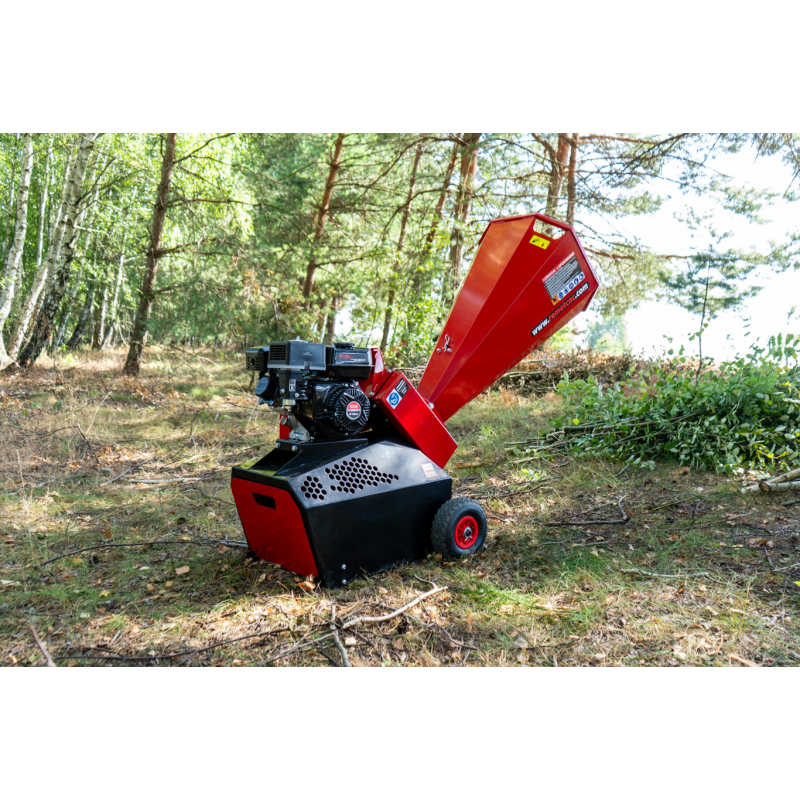 Remet CNC Mini Holzhacker RS-60 – 7 PS Benzinmotor | Kompakter Walzenhacker