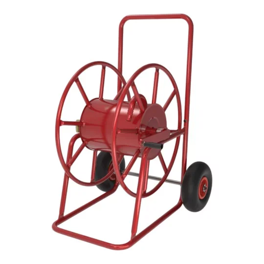 Schlauchwagen für 100m Schlauch 3/4" – 10 bar, mit 2 Lufträdern