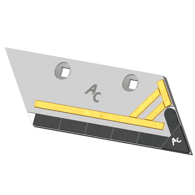 BL41098 VORSCHÄLERSCHAR passend für OVERUM L.A.105 R 591801