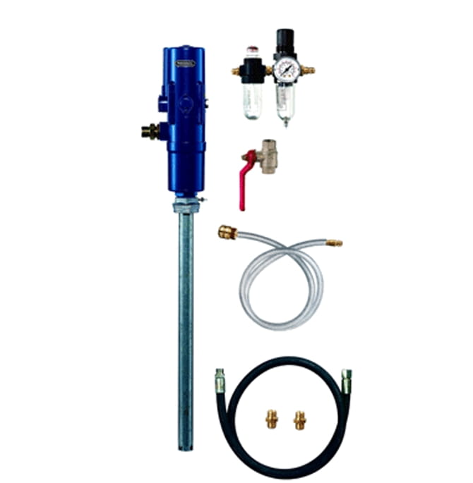 Pressol Pneumatik-Ölpumpe 3:1 Set SRL 860 für 200/220 l Fässer – Profi-Komplettset für Motoröl, Getriebeöl & Hydrauliköl