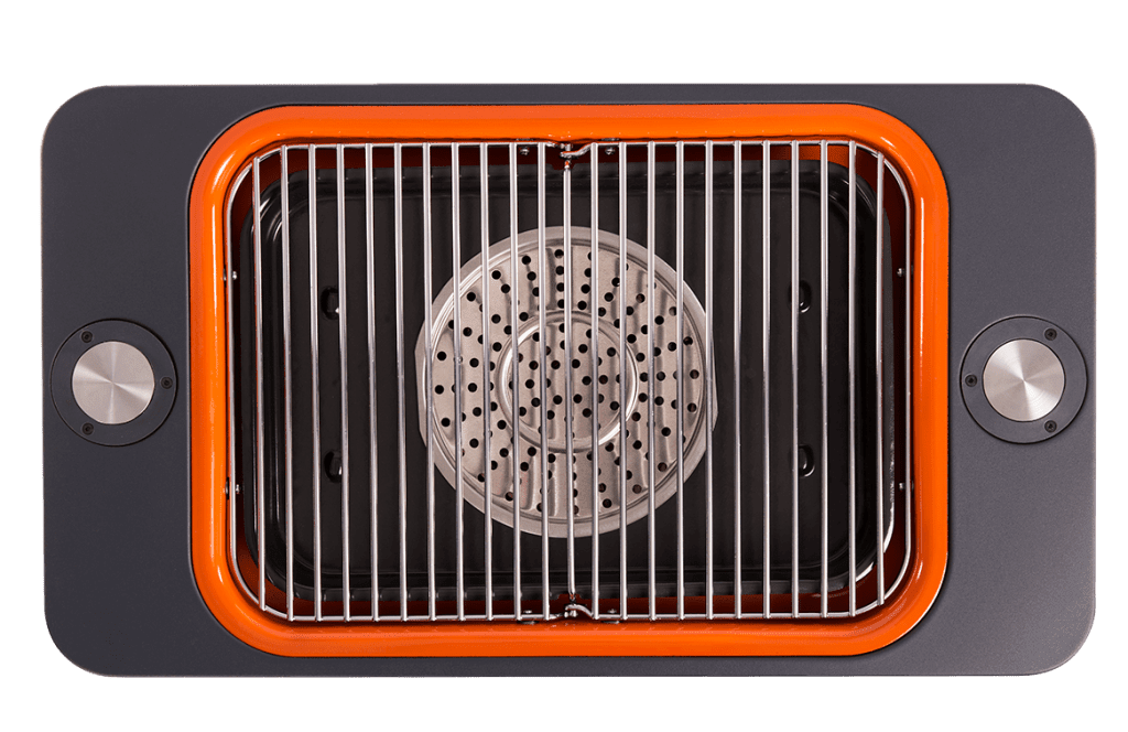 Everdure FUSION Holzkohlegrill mit elektrischem Anzünder & Standfuß