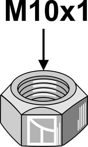 Lock nut - M10x1
