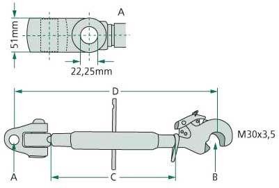 Oberlenker BL15724 Oberlenker