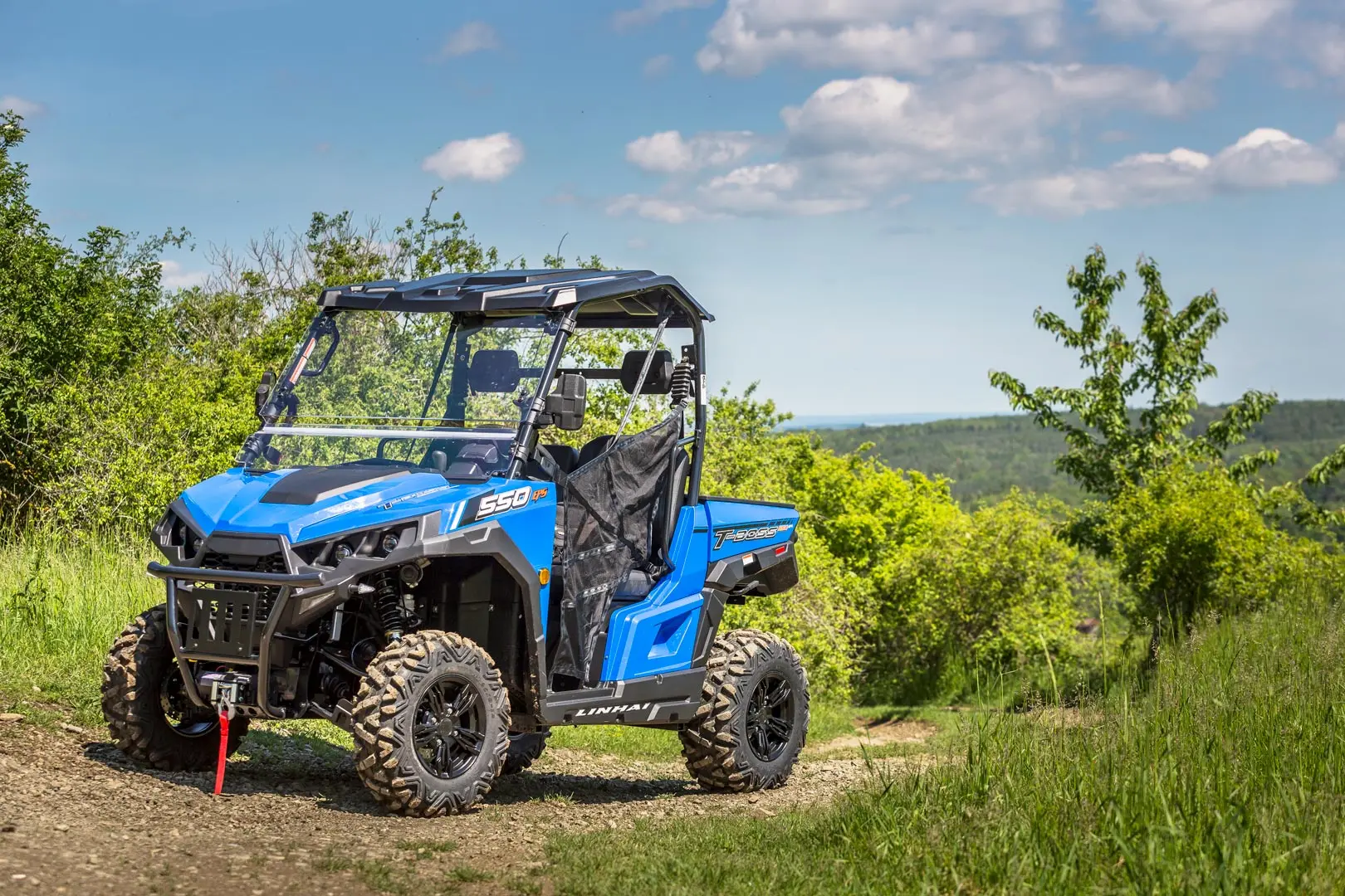 T-Boss 570 – Powerful 500cc UTV with 4WD & 60 km/h | Professional work vehicle