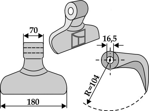 BL27829 Hammerschlegel - passend zu Ferri 0901016