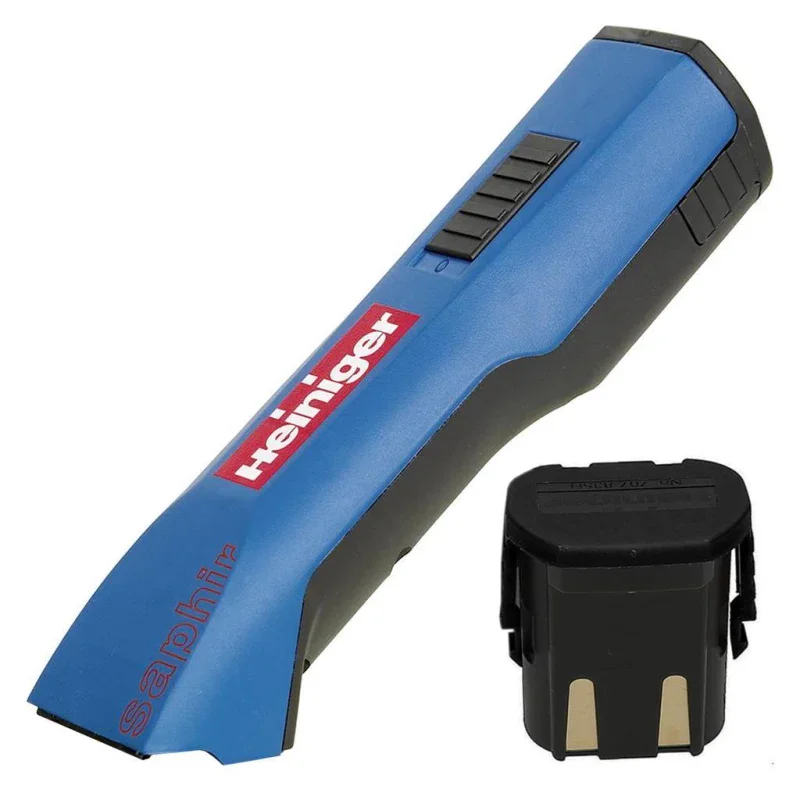 Heiniger Saphir Schermaschine | Akku-Schermaschine 1 Akku, ohne Kopf | Leise & Leistungsstark