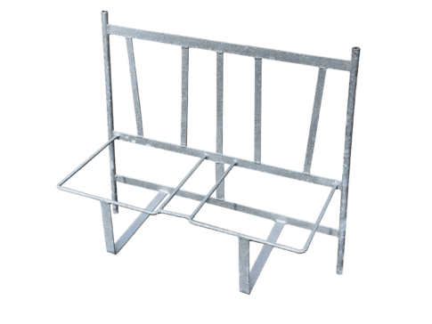 EMP Bucket Door for 2 Buckets - for Calf Igloo | L x W x H: 860 x 780 x 355 mm