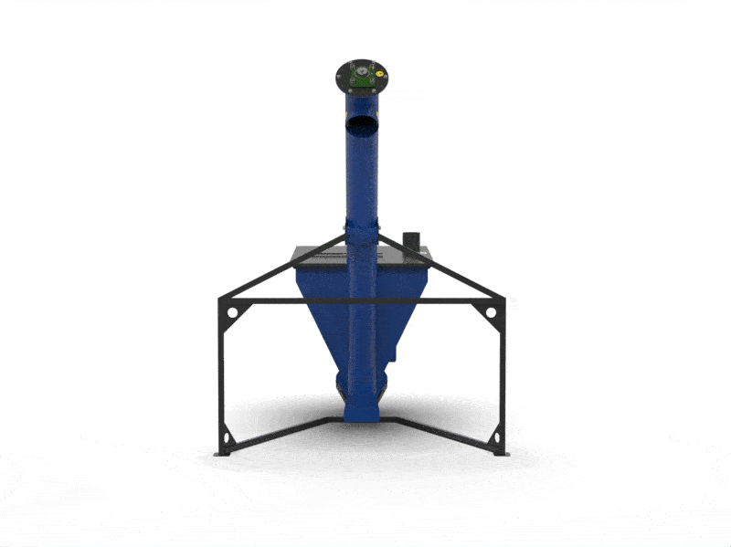 Dosing hopper / screw conveyor with dosing hopper - 0.2m3