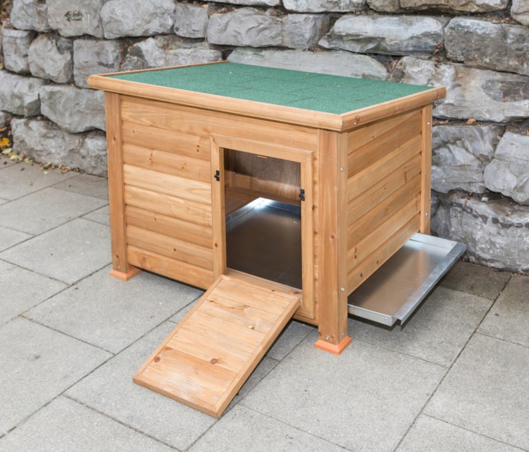 Holz Entenstall / Gänsestall - 93 x 73 x 67cm