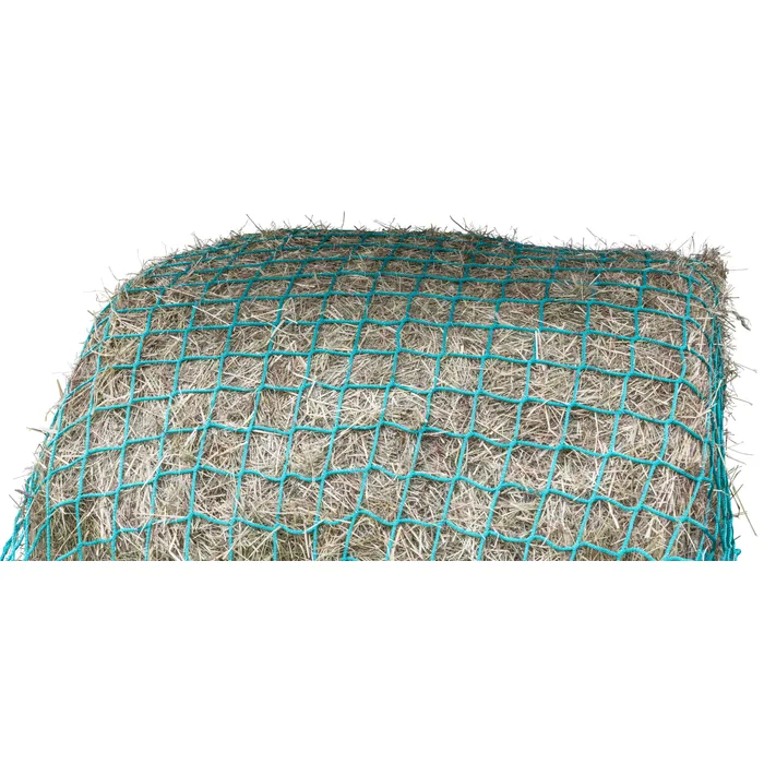 Hay net 2.5 x 2.5 m – hay net with 45 mm mesh size and elastic cord
