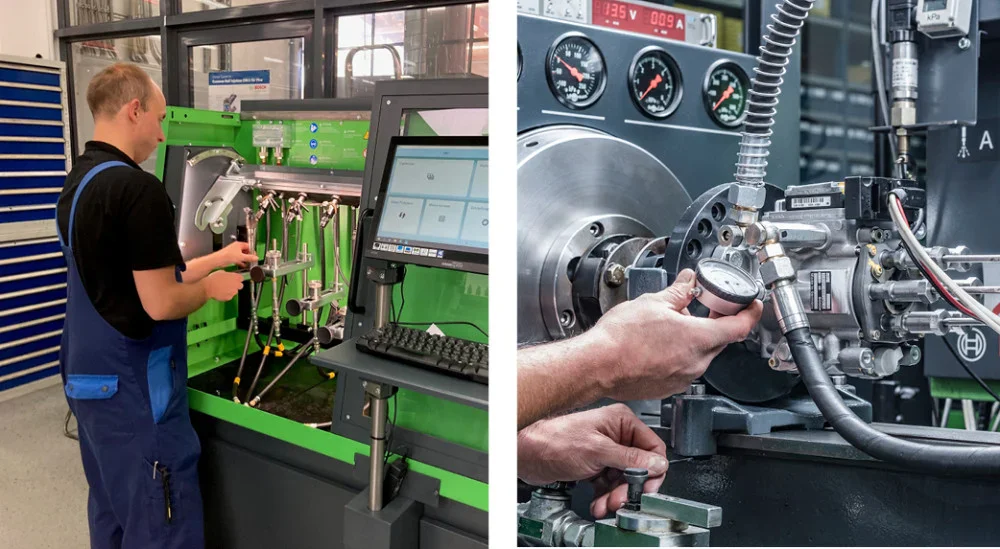 Professional diesel service – testing & repair of injection systems