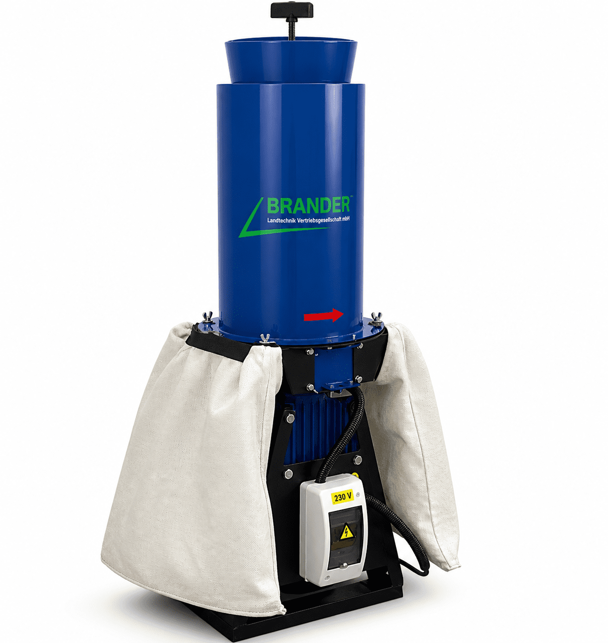 Universal Zerkleinerer 230V – Strohhäcksler & Getreidemühle bis 500 kg/h