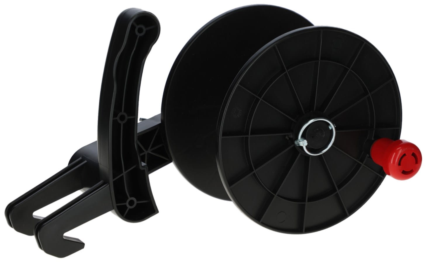 Enrouleur pour clôture électrique Ø 18 cm – Enrouleur compact professionnel pour fil, corde et ruban