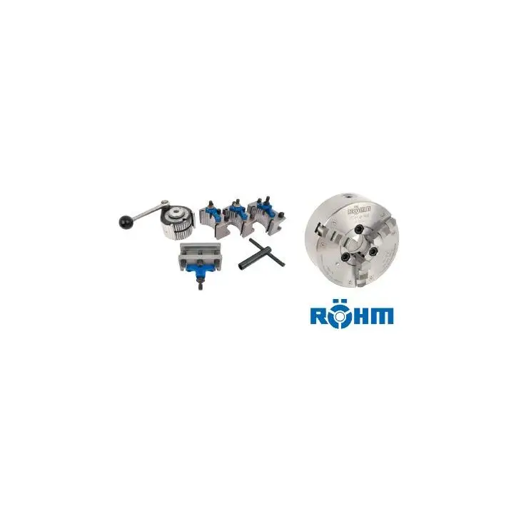 ELMAG Universal-Drehmaschine PREMIUM CU 1320 RD - Vario Spitzenweite 5000 mm, inkl. RÖHM-Drehfutter; Spitzenhöhe 625 mm, Drehdurchmesser über Bett 1320 mm