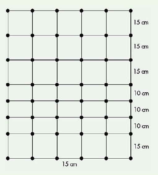 10386 Schafnetz Elektronetz 50m / 2 Spitzen / 90cm