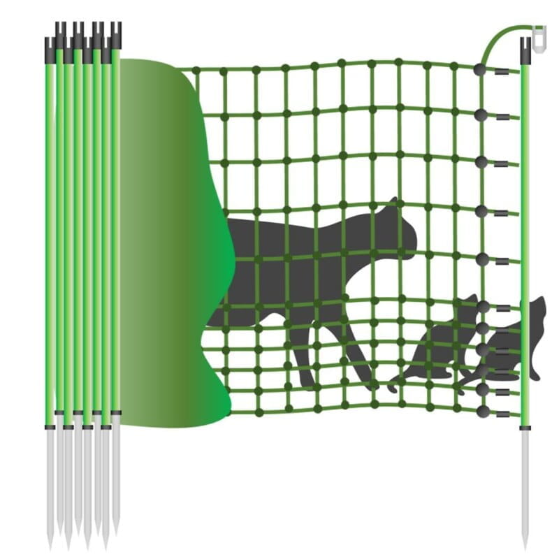 10393 Katzennetz / Katzengehege - 25m / 1 Spitz / 75cm