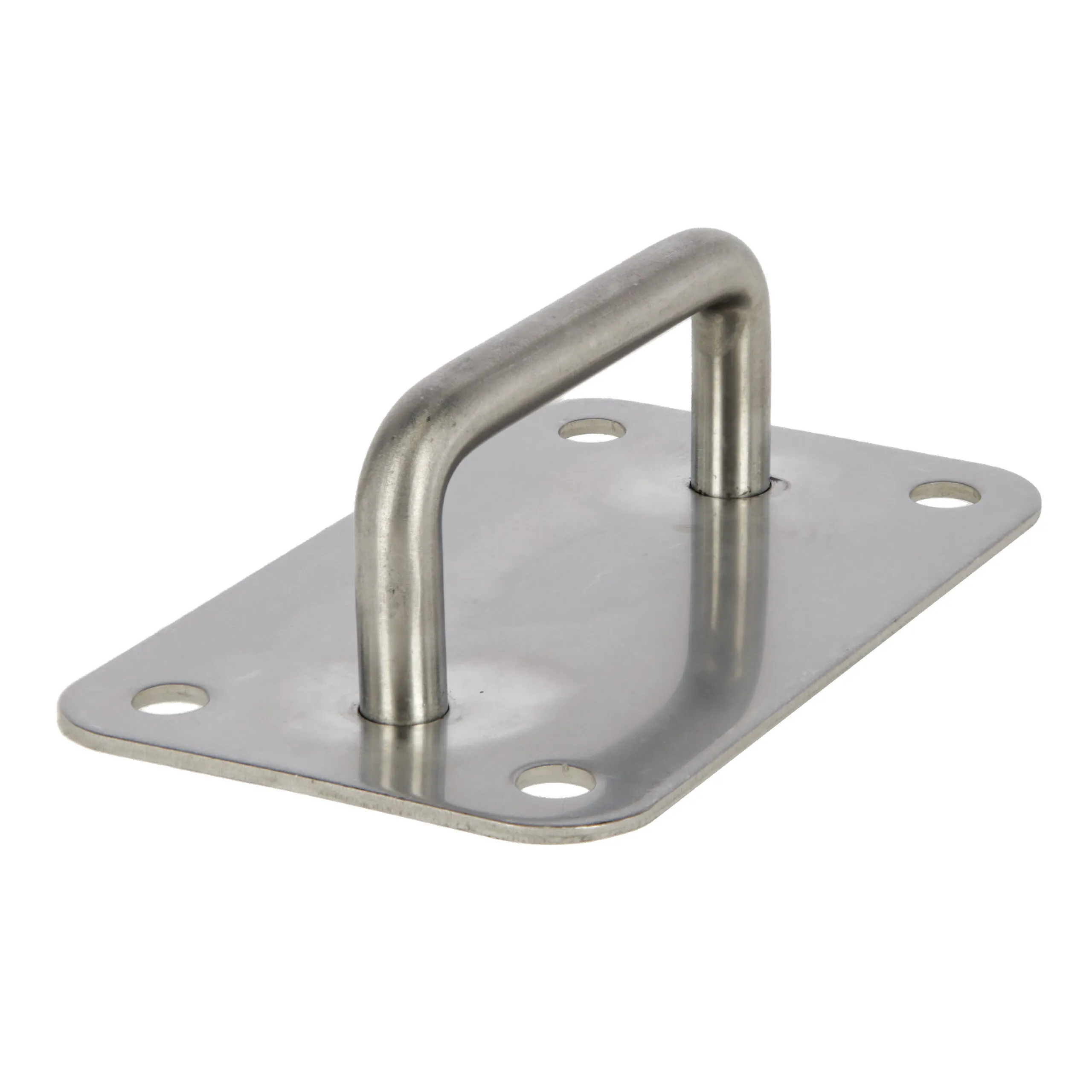 Bodenbefestigung für Futterraufe HayBox – 4er Set verzinkt inkl. Befestigungsbügel