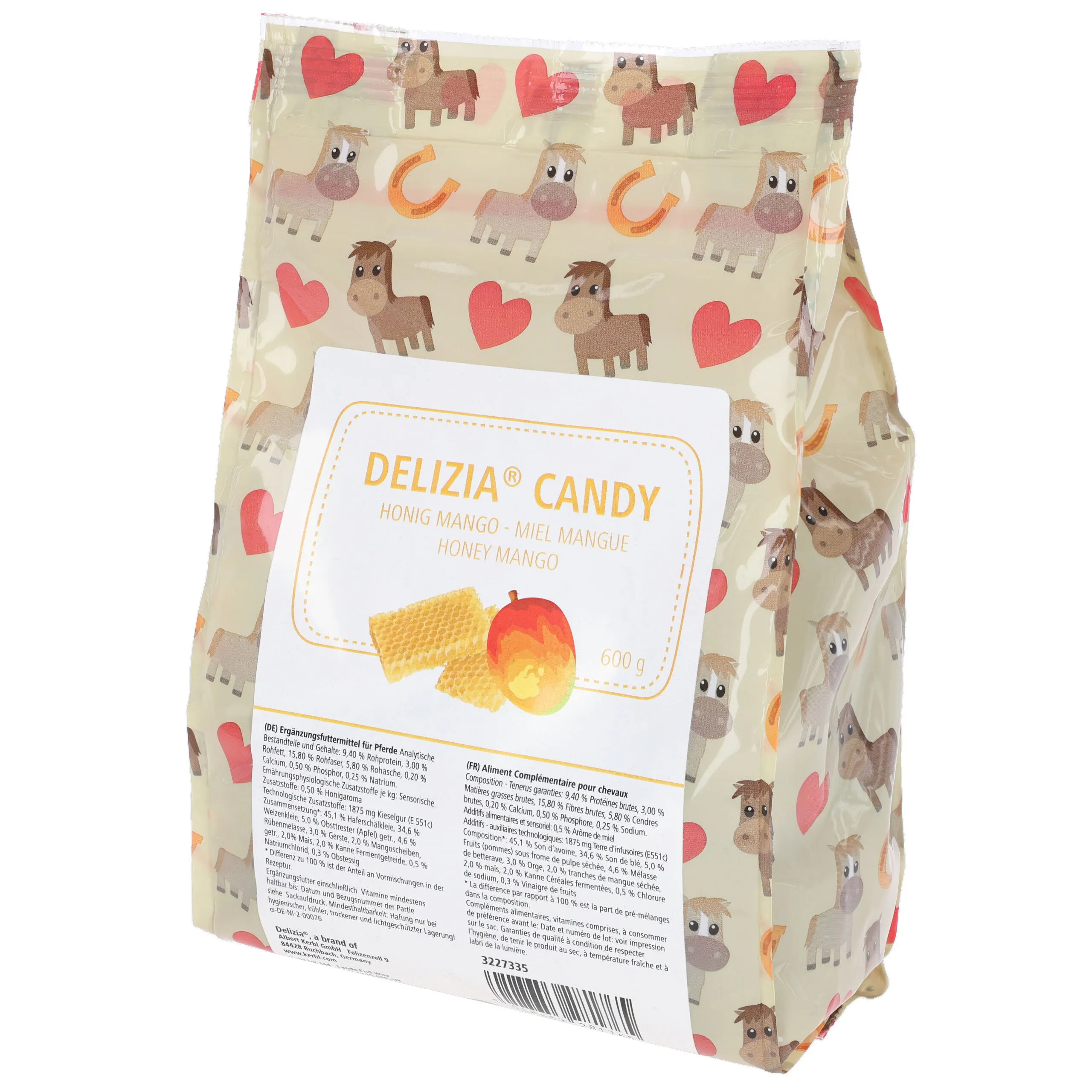 Delizia® Candy Honig Mango – natürliche Pferdeleckerlis mit Vitaminen