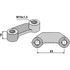 BL3067 51-16BM-3 Bügelmutter