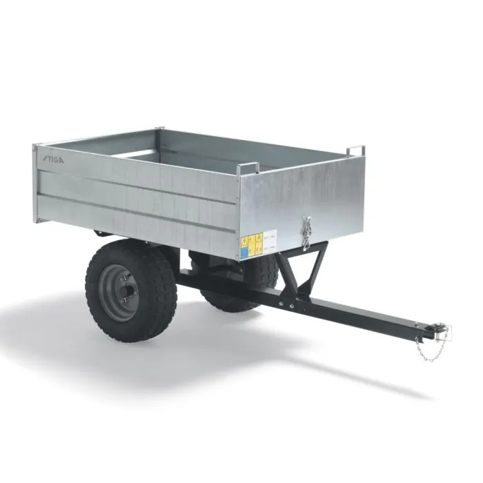 STIGA front mower trailer, galvanized - 50-100 kg