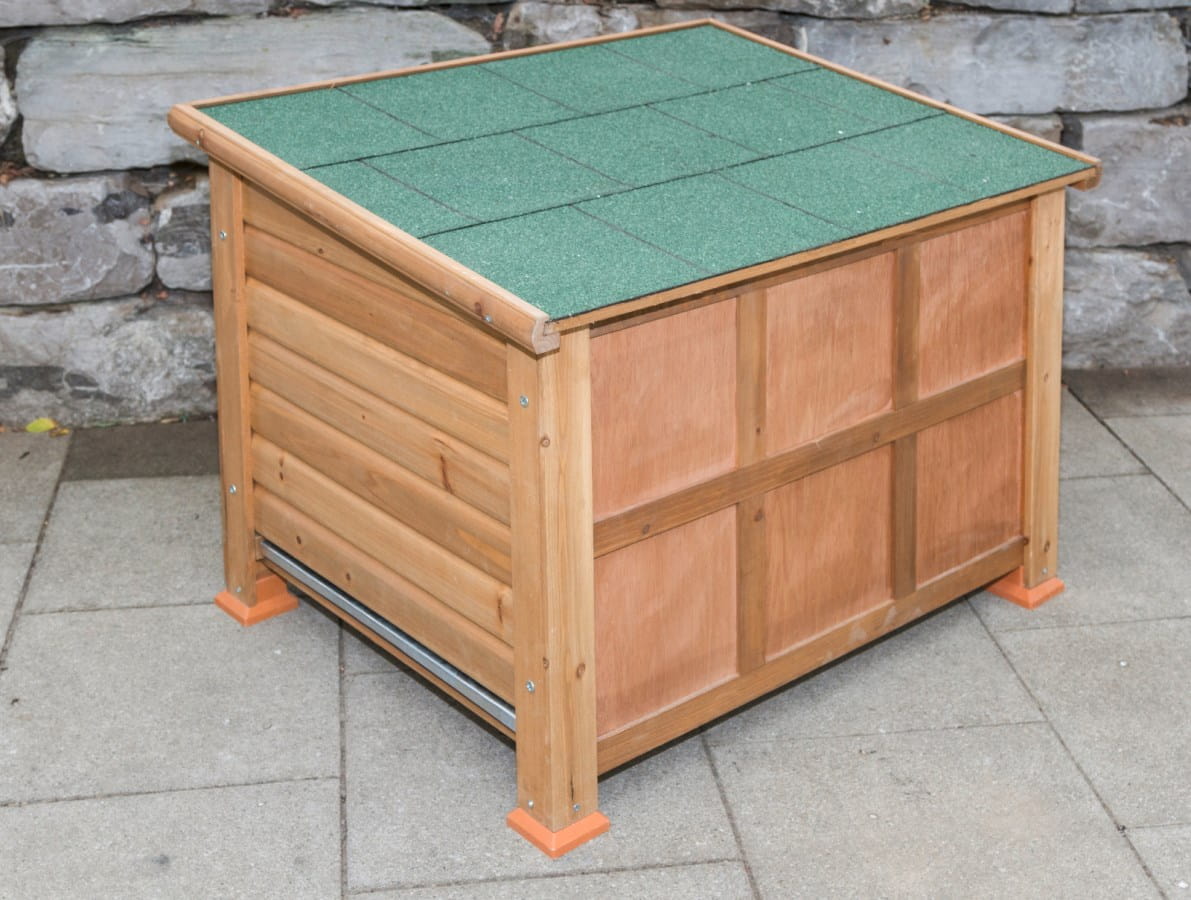 Holz Entenstall / Gänsestall - 93 x 73 x 67cm